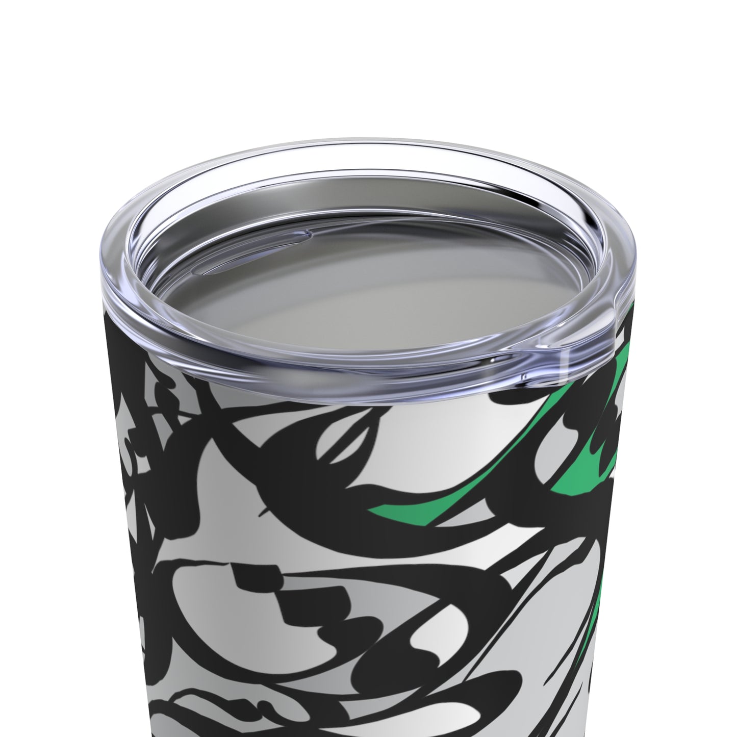 Durable 20oz Stainless Steel Tumbler with Persian Calligraphy Design - Vacuum Insulated, Dishwasher Safe, Glossy Finish