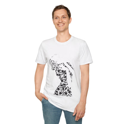 Unisex 100% Cotton Soft T-Shirt with Persian Calligraphy Design - Ultra-Comfort, Lightweight, Classic Fit