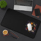 Desk Mat / Mouse Pad with Persian Caligraphy Design - Smooth Surface, Anti-Fray Edges, Supports Optical & Laser Mice