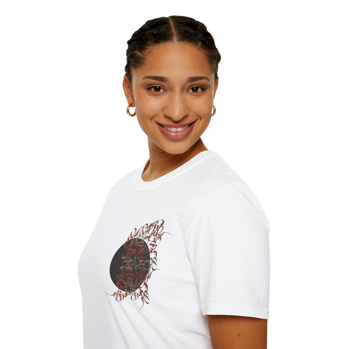 Unisex 100% Cotton Soft T-Shirt with Persian Calligraphy Design - Ultra-Comfort, Lightweight, Classic Fit